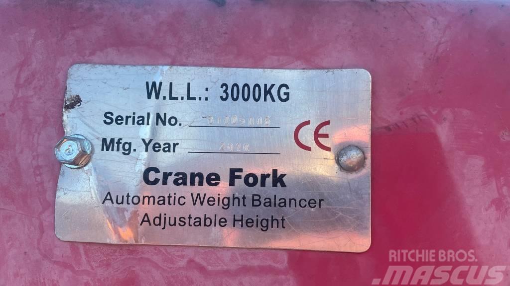  Crane forks Forks Pallgafflar