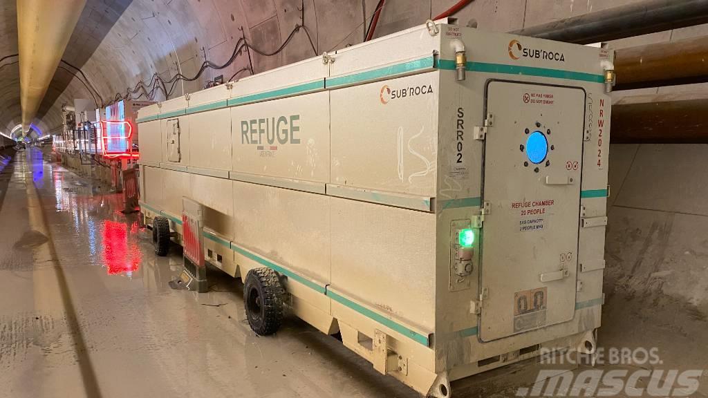  SUB'ROCA Tunnel Refuge chamber 20 people Övrig gruvutrustning