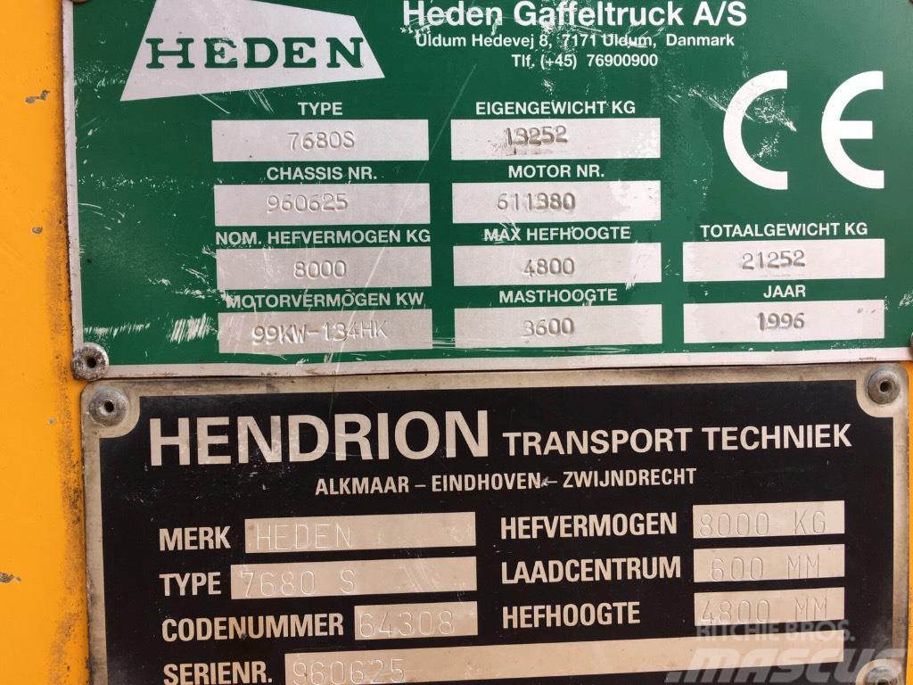 Heden 7680S Dieselmotviktstruckar