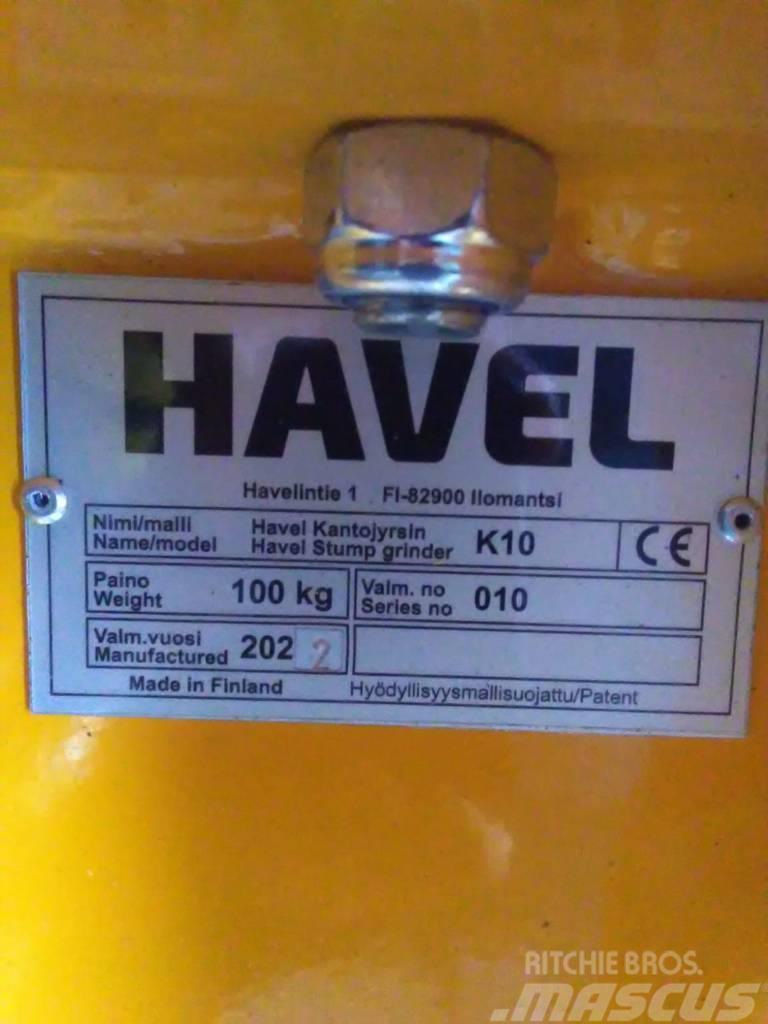  Havel K10 kantojyrsin 1,5-10 t koneisiin Hyvlar