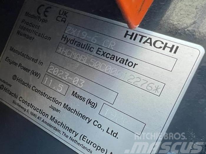 Hitachi ZX 19-6 Minigrävare < 7t