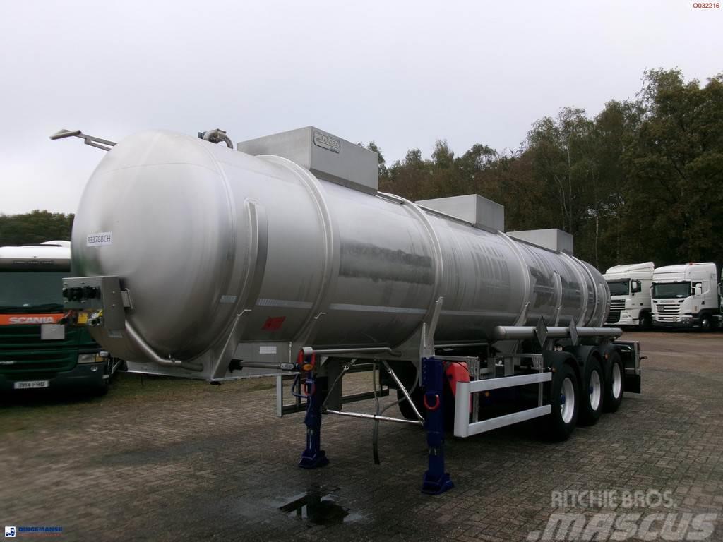  Parcisa Chemical tank inox L4BH 21.2 m3 / 1 comp + Tanktrailer