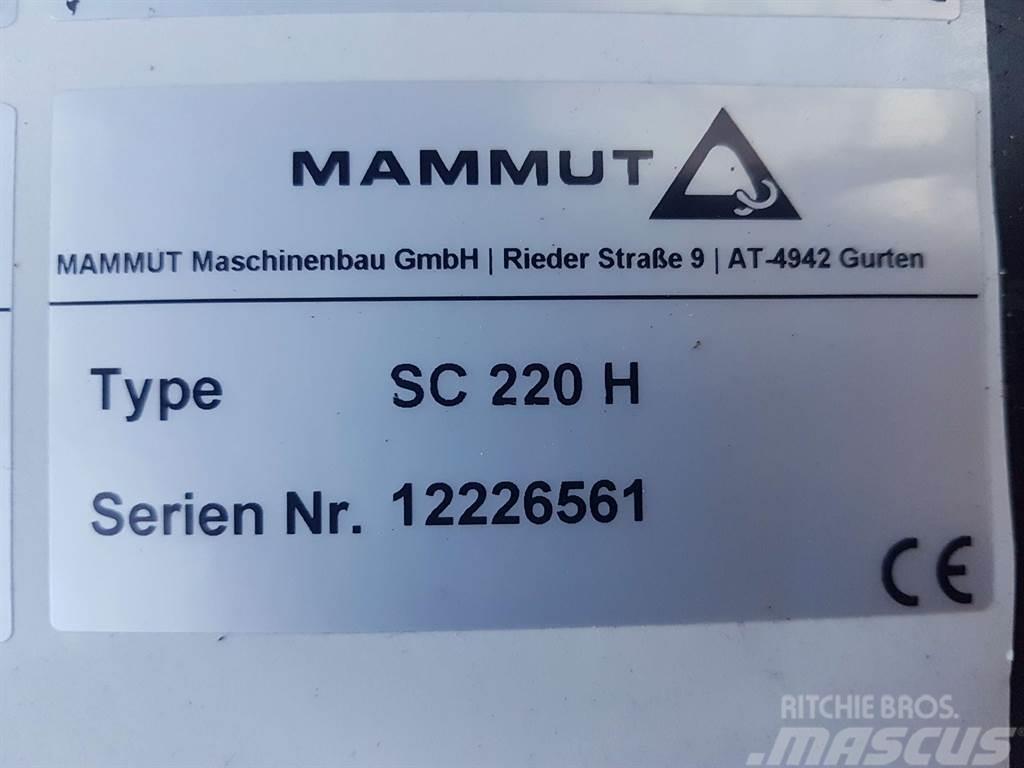 Mammut SC220H - Silage cutter/Silageschneider/Kuilhapper Utfodringsutrustning