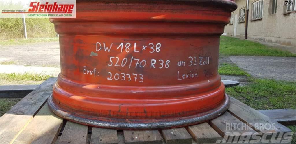 CLAAS DW 18L38 (Zwilling) Däck, hjul och fälgar