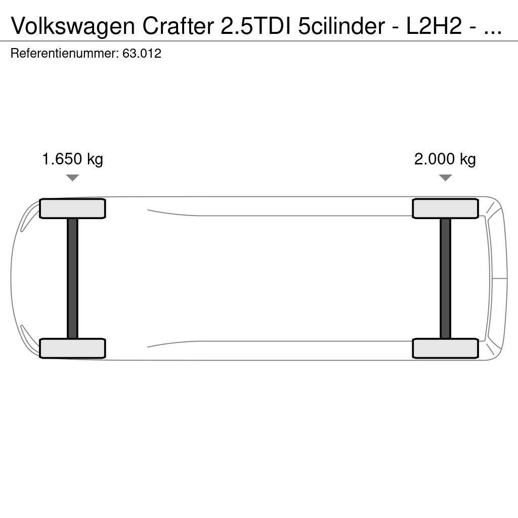 Volkswagen Crafter 2.5TDI 5cilinder - L2H2 - Klima+Cruise - 6 Lätta lastbilar