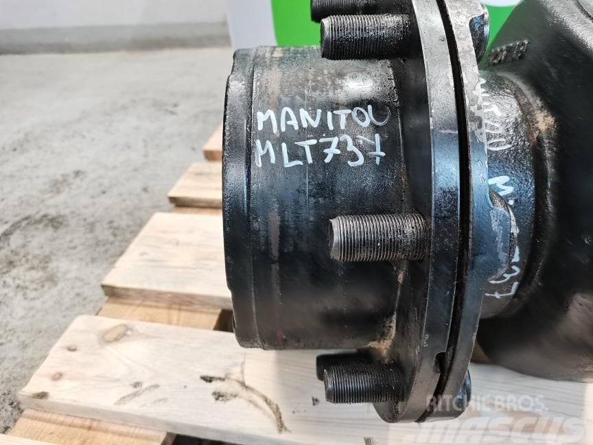 Manitou MLT 741 {wheel hub Spicer Däck, hjul och fälgar