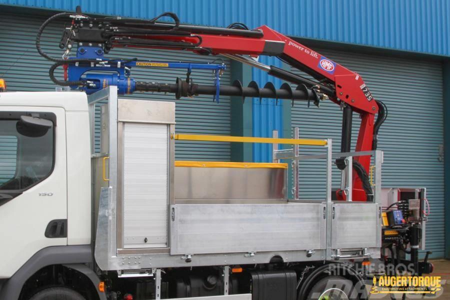 Auger Torque Poling Truck Auger – 7000TC with Rope Wind Hitch Övriga