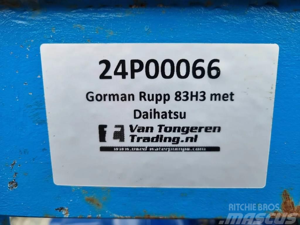 Gorman-Rupp Daihatsu DM850D Vattenpumpar