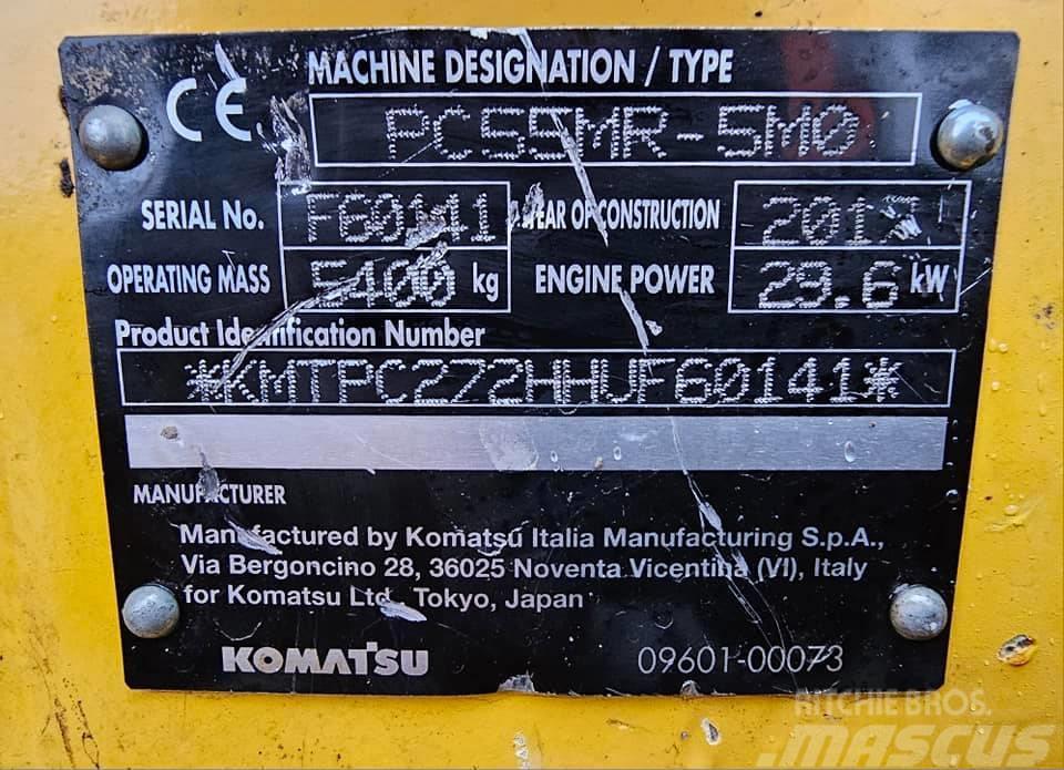 Komatsu PC55 MR-5M0 Minigrävare < 7t