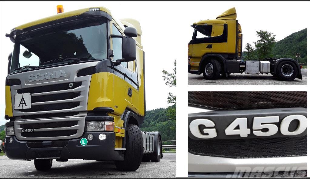 Scania G450/KIPPHYDRAULIK/ZUGMASCHINE/ERSTBESITZ/TOP! Dragbilar