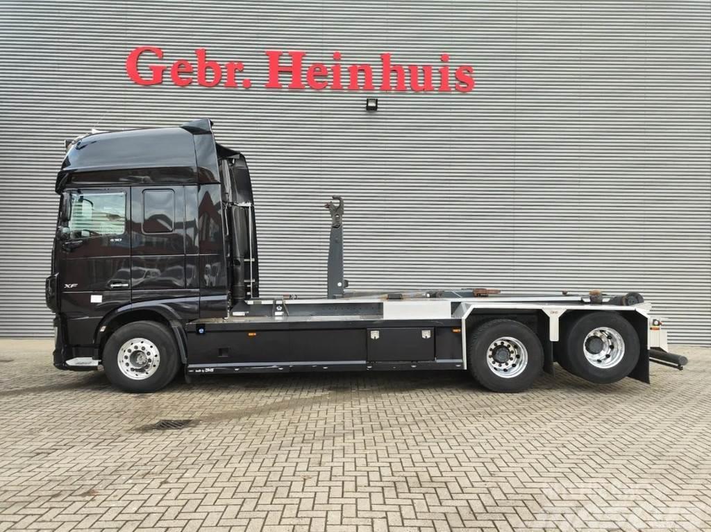 DAF XF 530 6x2*2 Euro 6 VDL 25 Tons Hooklift NL Truck! Lastväxlare/Krokbilar