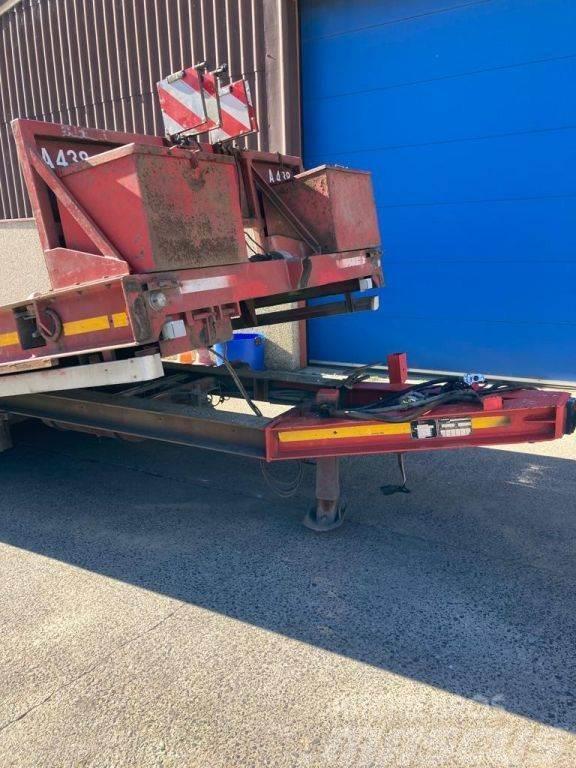 MOL 2 AXLES TIPPING TRAILER WITH RAMPS Maskintransporter