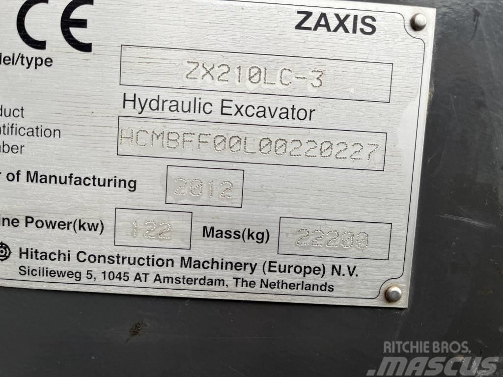 Hitachi ZX 210 LC-3 Bandgrävare