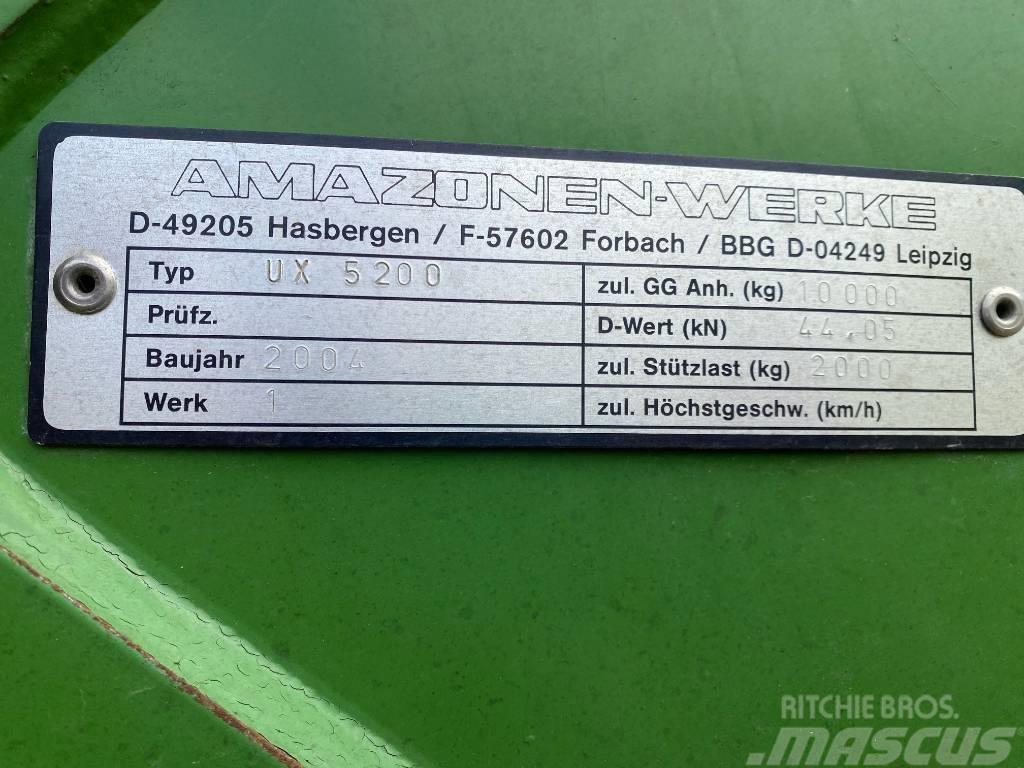Amazone UX 5200 Dragna sprutor