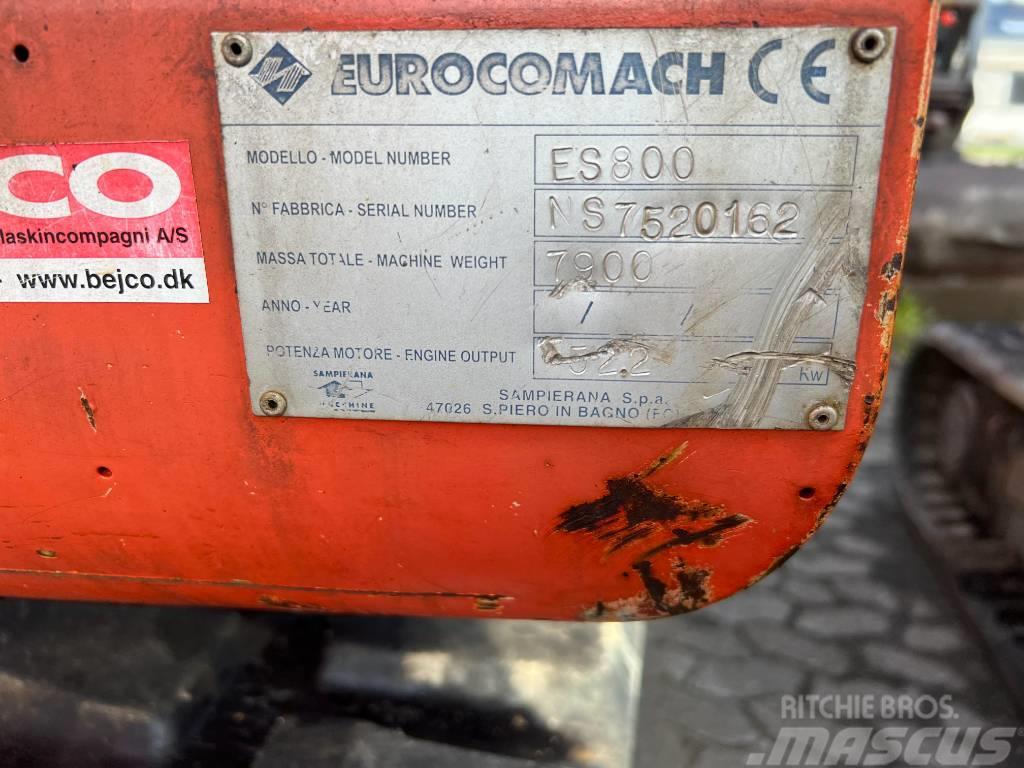 Eurocomach es800 Midigrävmaskiner 7t - 12t