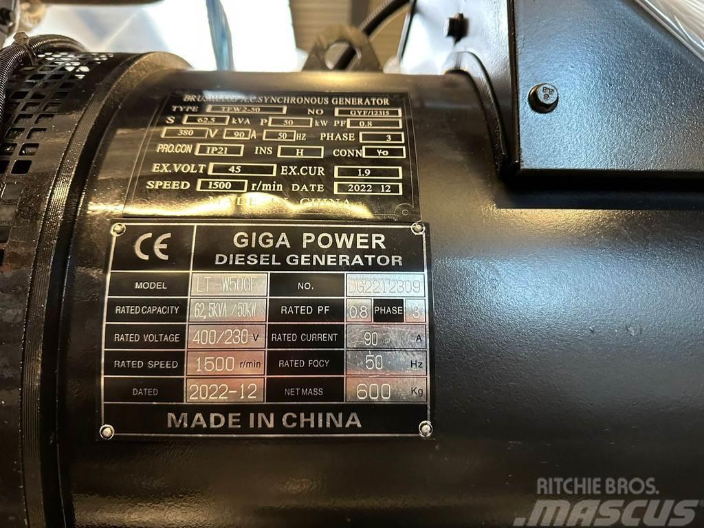  Giga power LT-W50GF 62.5KVA open set Övriga generatorer