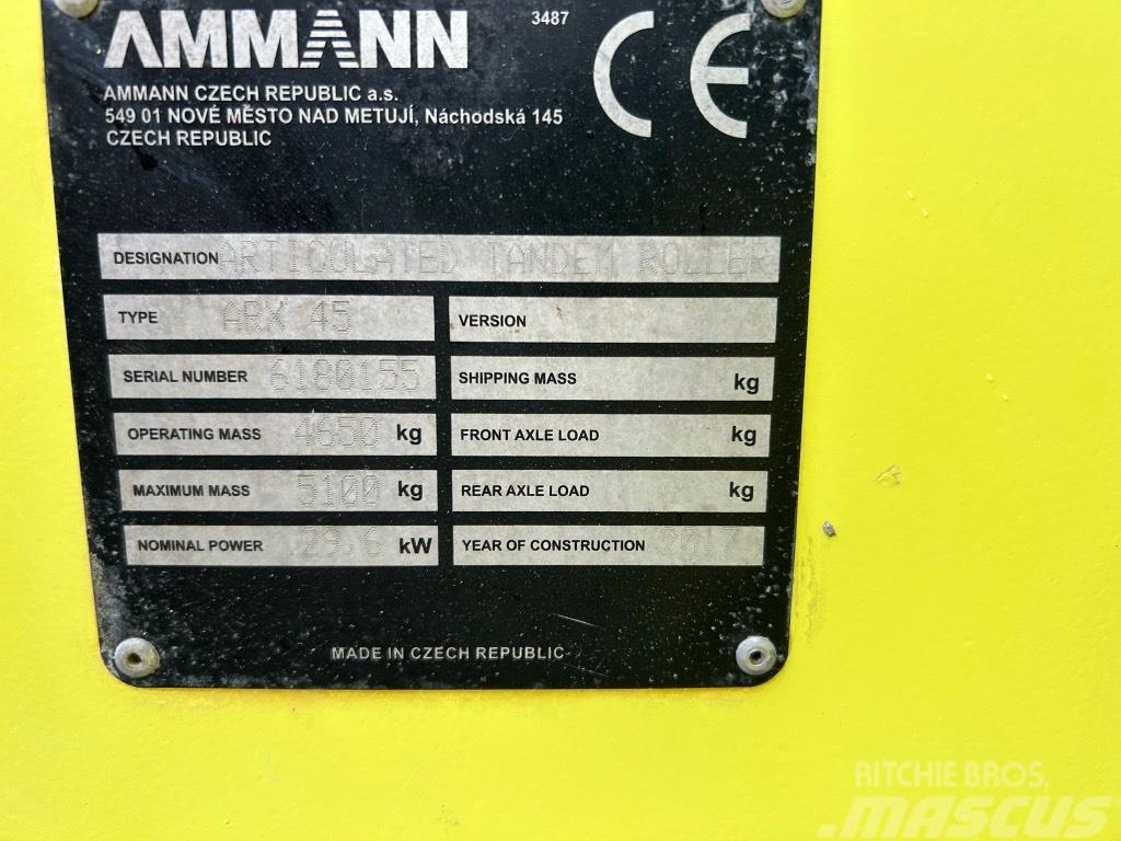 Ammann ARX45 ( 1400MM Wide Drum ) Jordkompaktorer