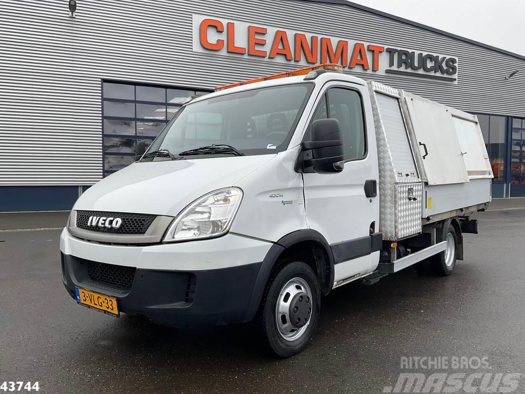 Iveco Daily 40C14G CNG Veegvuil opbouw Sopbilar