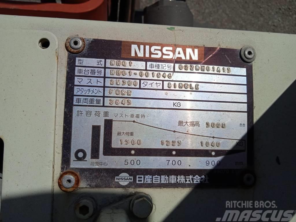 Nissan 02ZNH01A15 Gasolmotviktstruckar