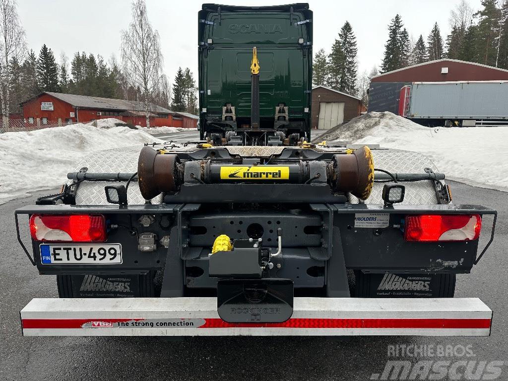 Scania S500 6x2*4 Marrel koukkulaitteella Lastväxlare/Krokbilar