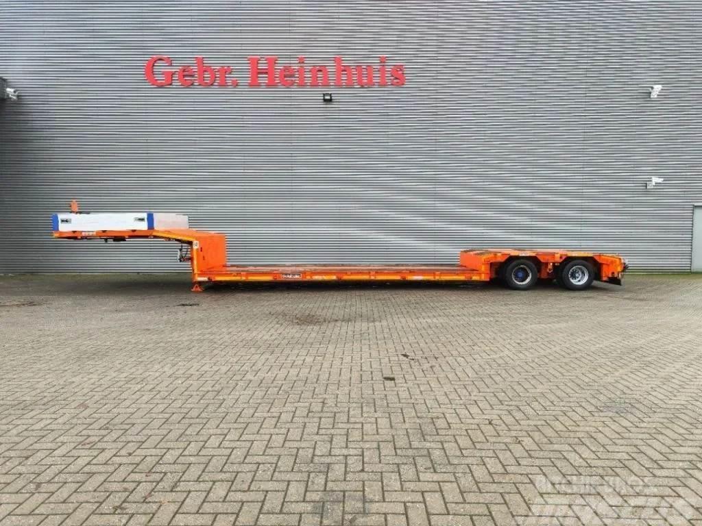 Goldhofer STZ-TL 2-29/80 Powersteering German Trailer! Låg lastande semi trailer