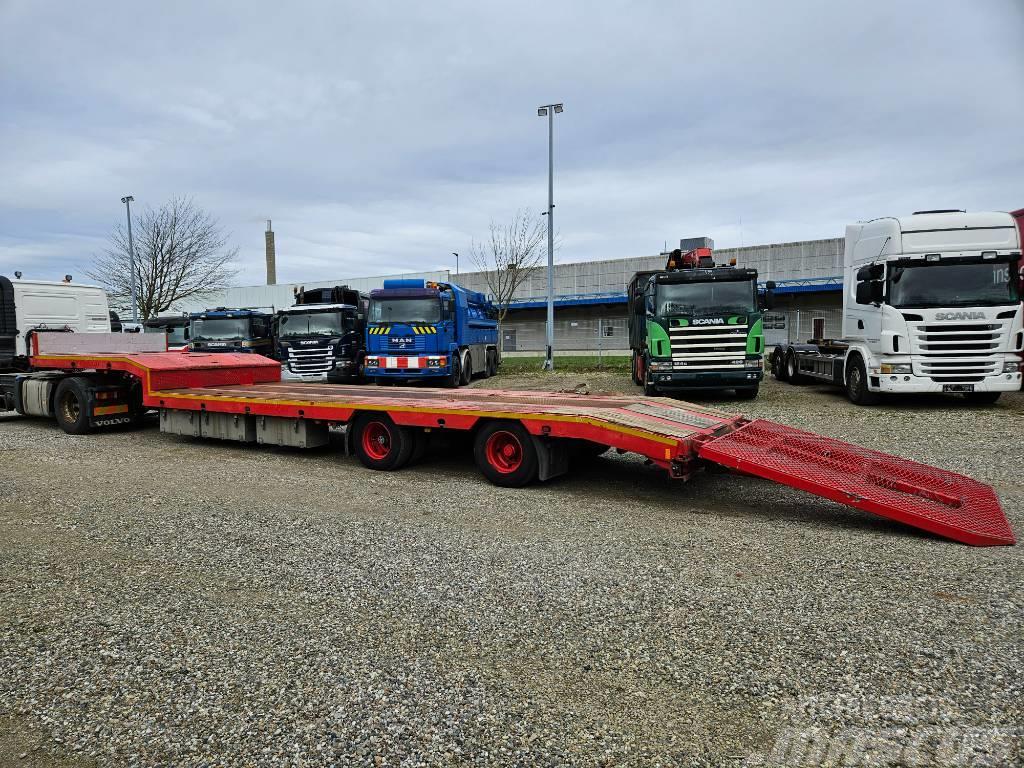 Kel-Berg 35.000 kg Machinetrailer / Autotrailer / Nysynet Låg lastande semi trailer