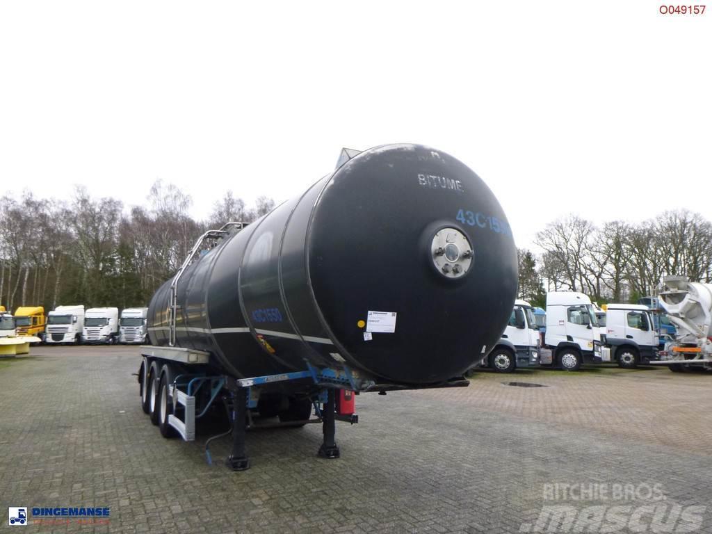 Magyar Bitumen tank inox 30 m3 / 1 comp / ADR 26/04/2024 Tanktrailer