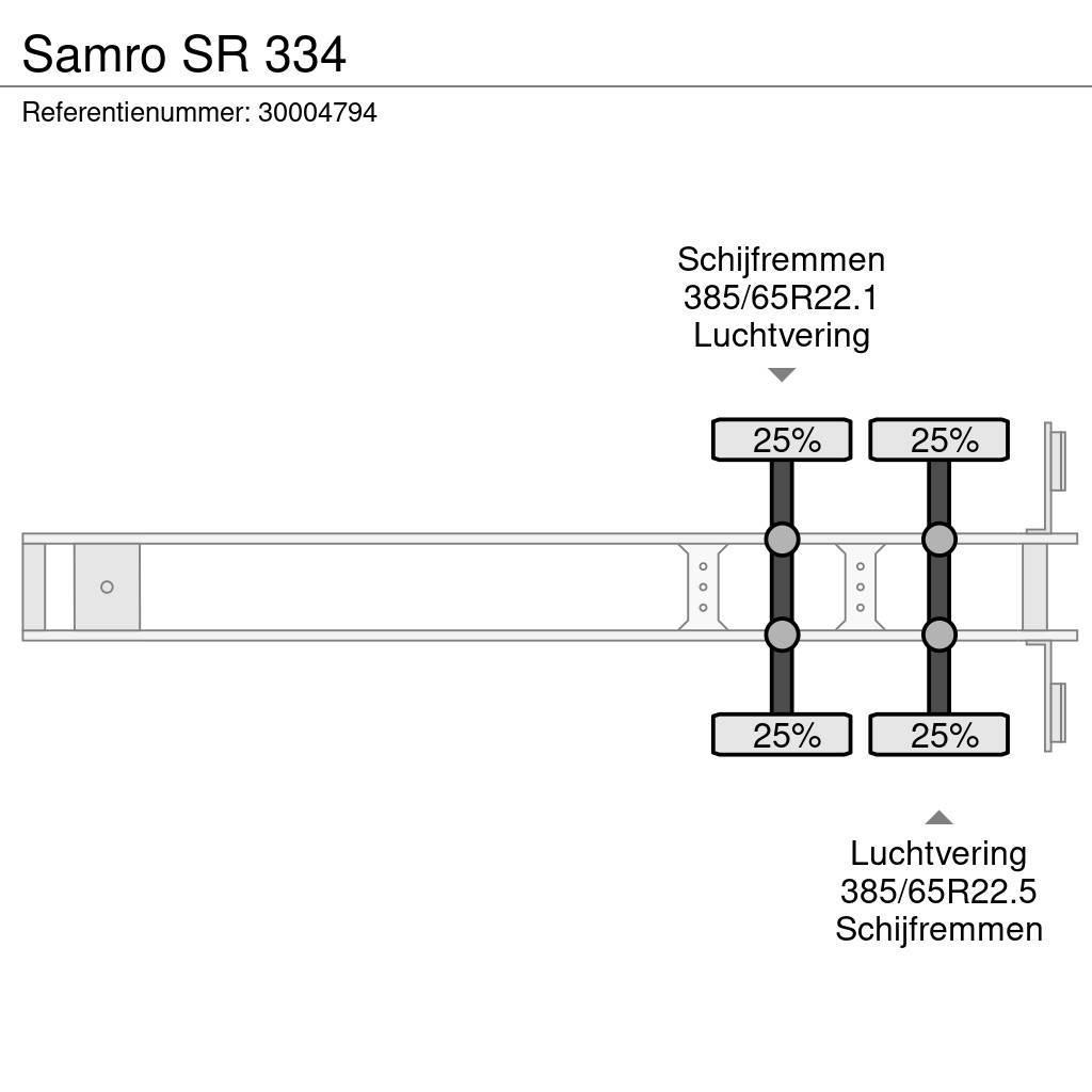 Samro SR 334 Skåptrailer