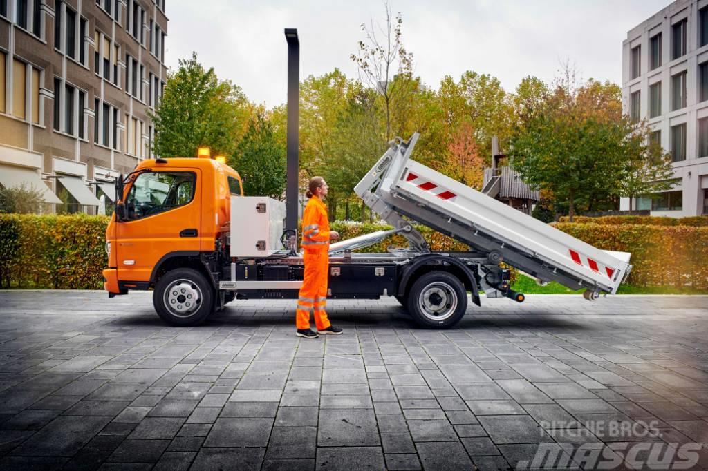 Fuso eCanter ellastbil 8,55 ton lastväxlare Lastväxlare/Krokbilar