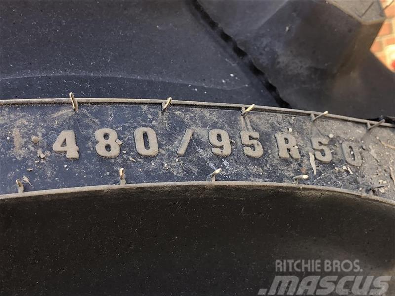 Firestone Dobbelt hjul IF 480/95r50 Däck, hjul och fälgar