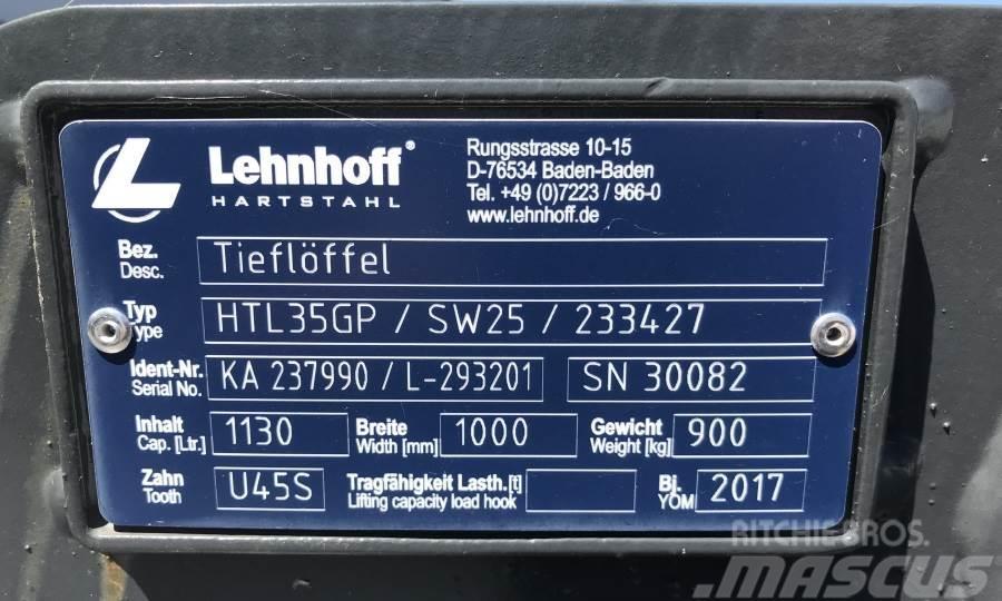 Lehnhoff 100 CM / SW25 - Tieflöffel Grävutrustning