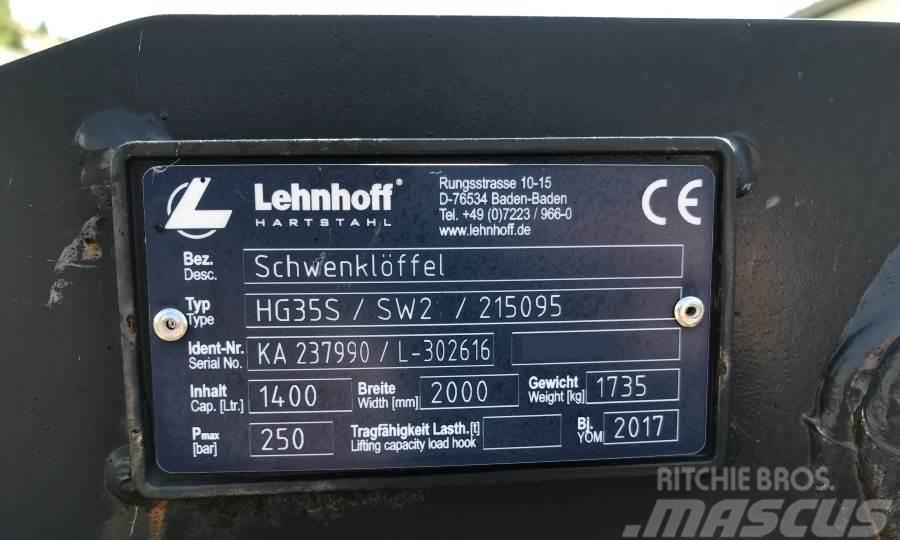 Lehnhoff 200 CM / SW25 - Schwenklöffel Grävutrustning