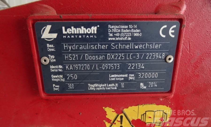 Lehnhoff HS21 - Schnellwechsler Redskapsfäste/ adaptrar