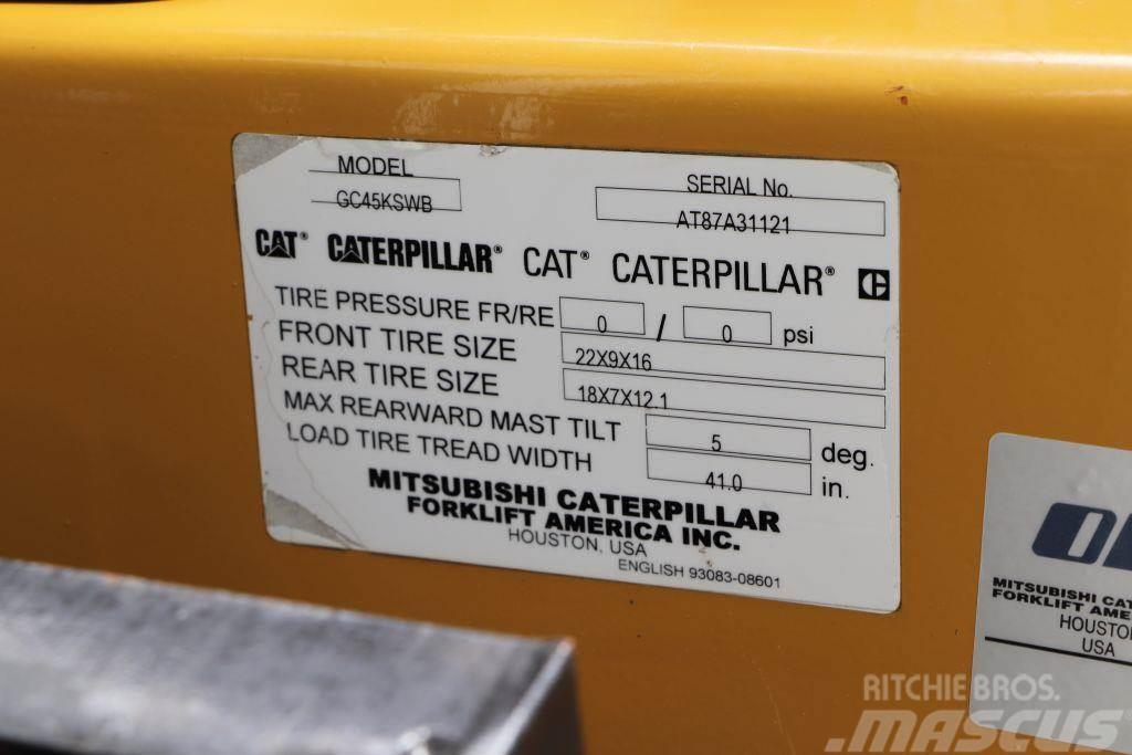 CAT GC45K-SWB Gasolmotviktstruckar