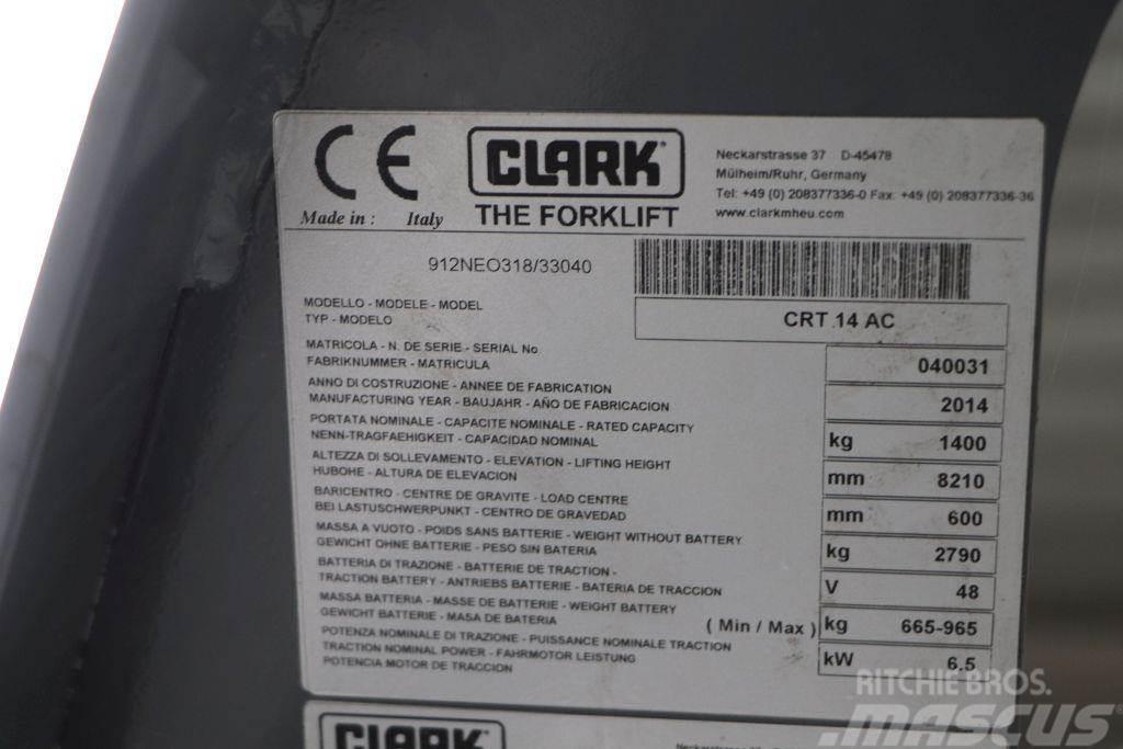 Clark CRT14AC Skjutstativtruck