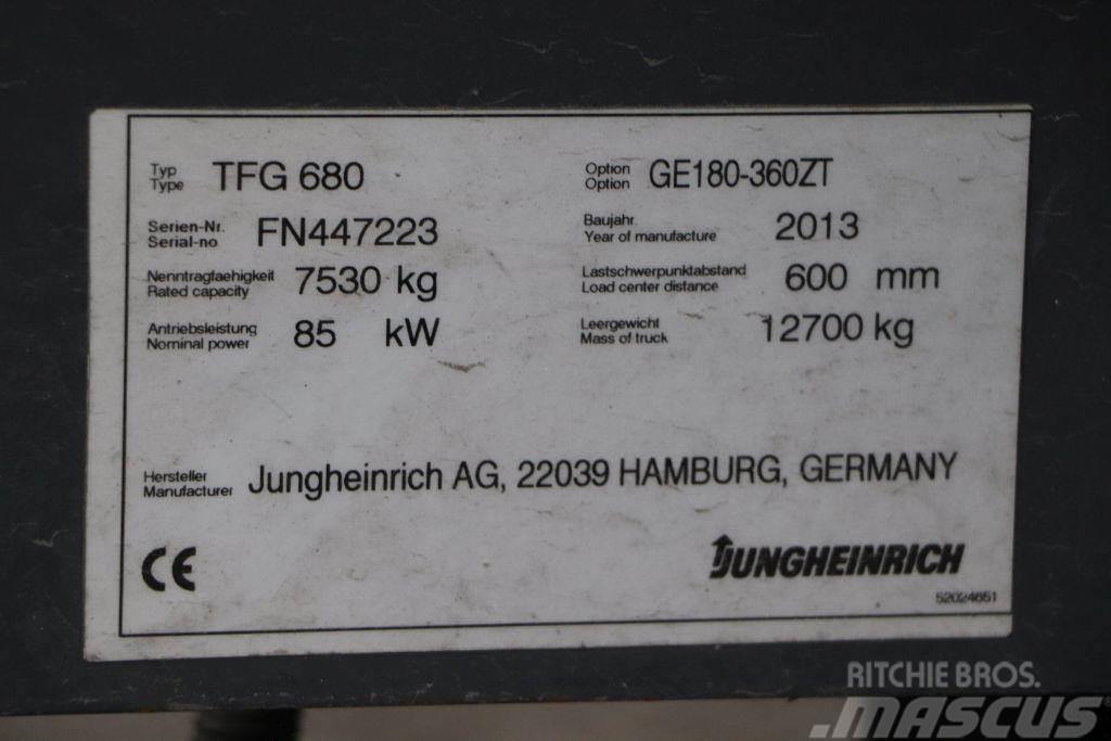 Jungheinrich TFG 680 Gasolmotviktstruckar
