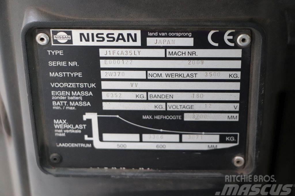 Nissan J1F4A35LY Gasolmotviktstruckar