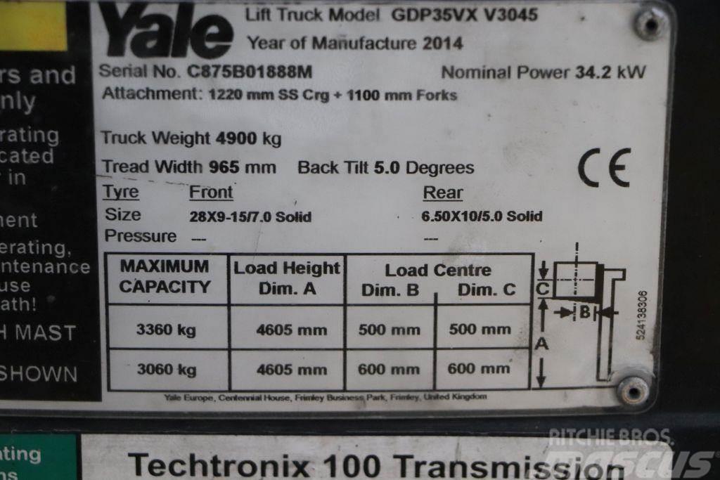 Yale GDP35VX Dieselmotviktstruckar