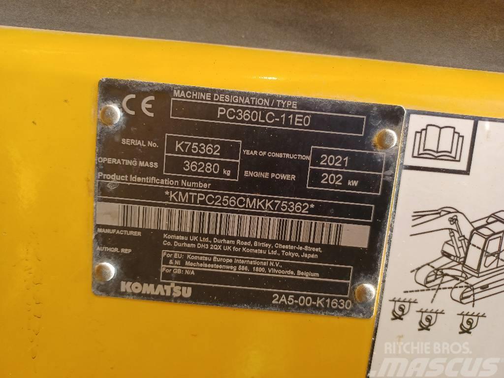 Komatsu PC360LCD-11 Bandgrävare