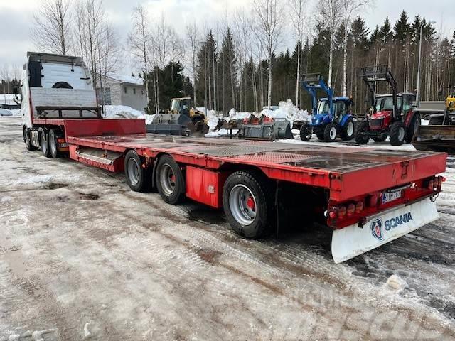 HRD pokkakärry Låg lastande semi trailer