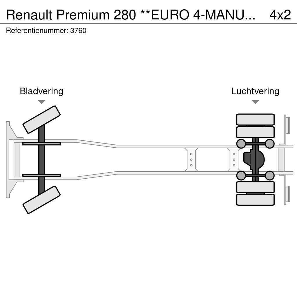 Renault Premium 280 **EURO 4-MANUAL GEARBOX** Flakbilar