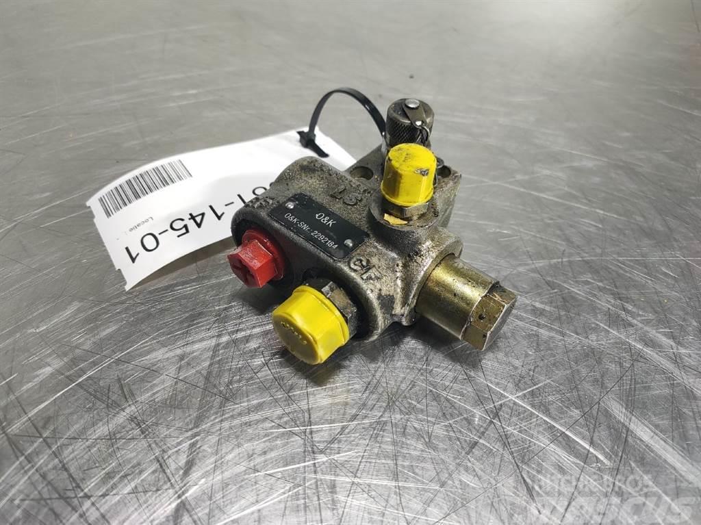 O&K 2292184-Priority valve/Prioritaetsventil Hydraulik