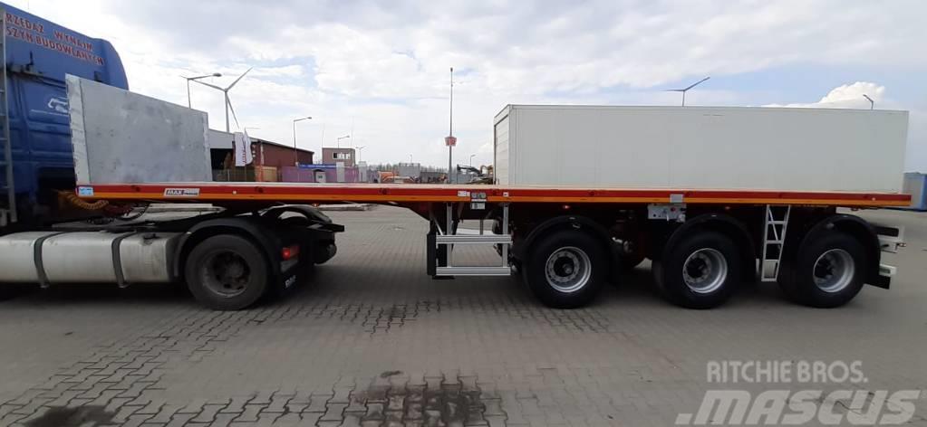 MAX Trailer naczepa do transportu balastów dźwigowych Låg lastande semi trailer