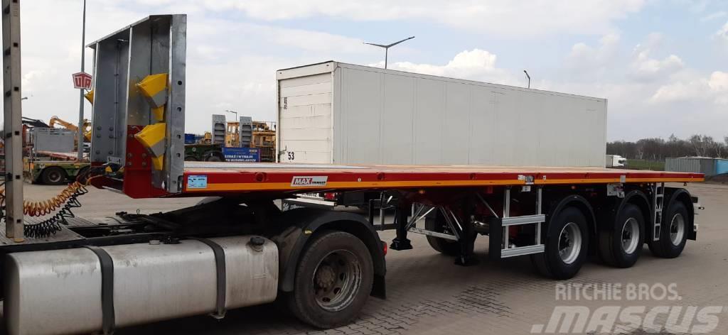 MAX Trailer naczepa do transportu balastów dźwigowych Låg lastande semi trailer