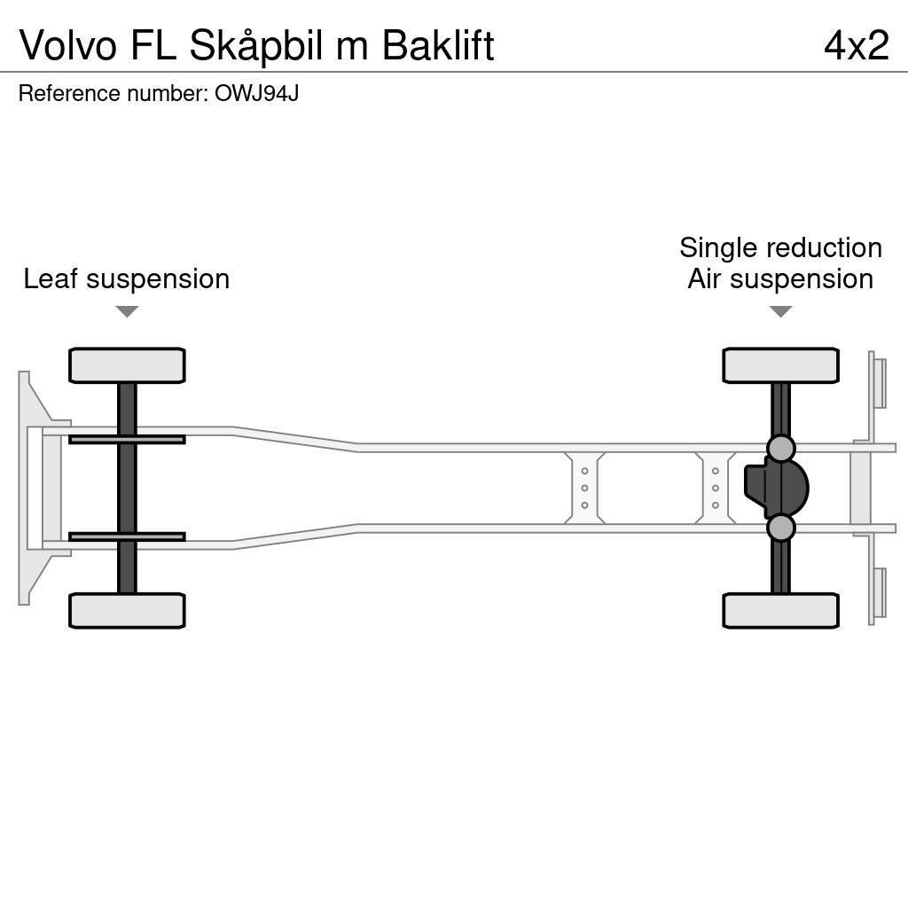 Volvo FL Skåpbil m Baklift Skåpbilar