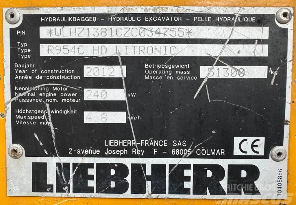 Liebherr R 954 C HD Bandgrävare