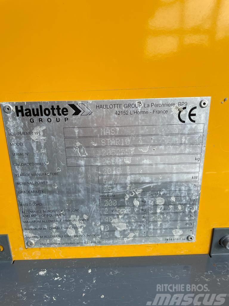 Haulotte Star 10 Personhissar och andra hissar