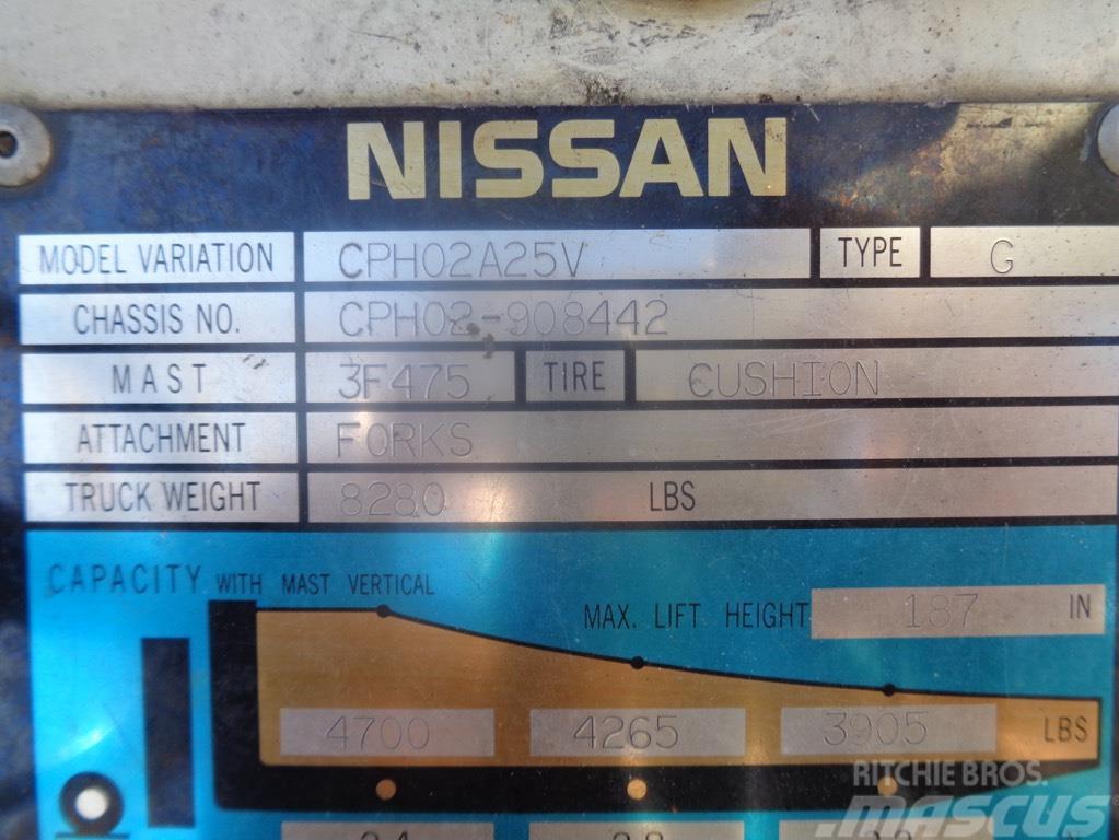 Nissan CPH02A25V Övriga motviktstruckar