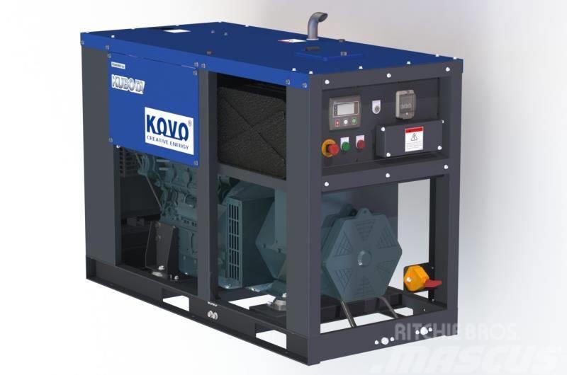 Kubota powered diesel generator J320 Dieselgeneratorer