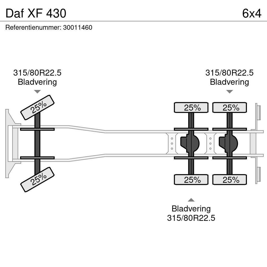 DAF XF 430 Växelflak-/Containerbilar